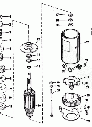 ELECTRIC STARTER GROUP