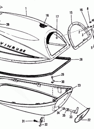 MOTOR COVER GROUP ELECTRIC START