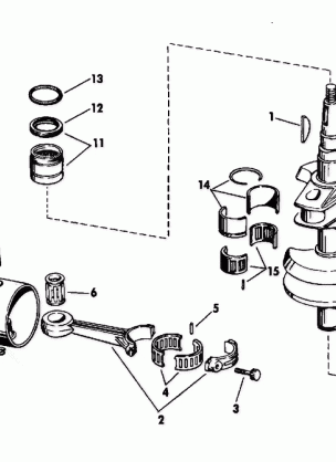 CRANKSHAFT GROUP ELECTRIC START