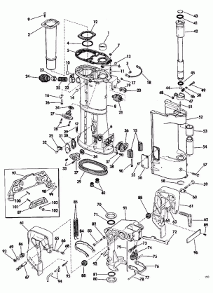 LOWER UNIT GROUP ELECTRIC SHIFT