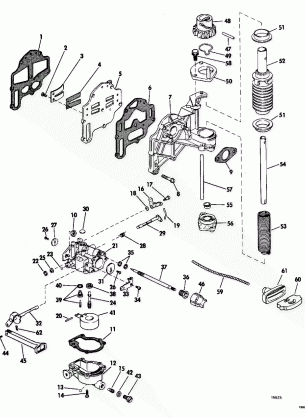 CARBURETOR AND STARTER GROUP