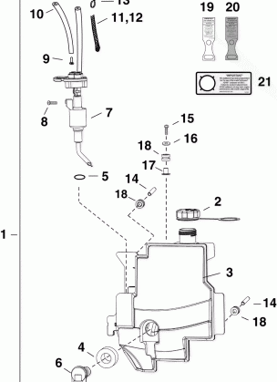 OIL TANK & PUMP