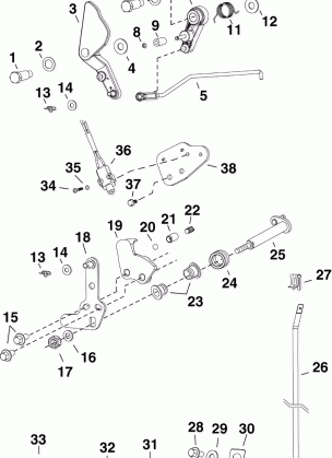 THROTTLE & SHIFT LINKAGE