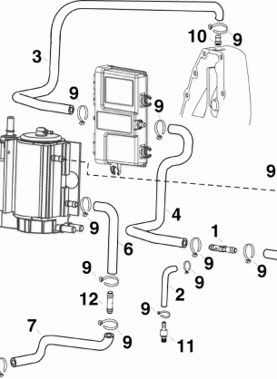 COOLING HOSES