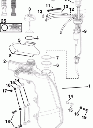 OIL TANK & PUMP