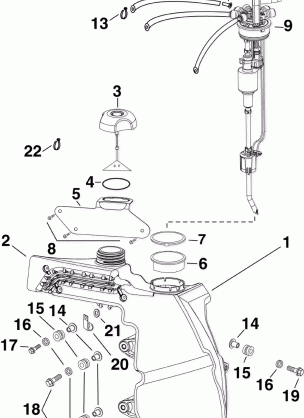 OIL TANK & PUMP