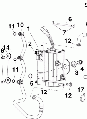 FUEL PUMP & VAPOR SEPARATOR