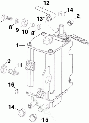 FUEL PUMP & VAPOR SEPARATOR