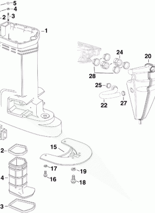 EXHAUST HOUSING & MUFFLER