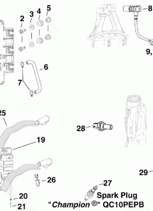 EMM SENSORS IGNITION COILS & SPARK PLUGS