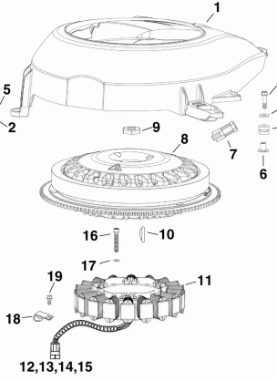 FLYWHEEL & STATOR