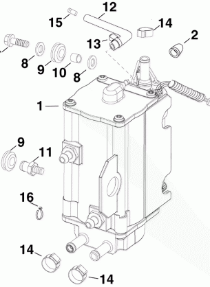 FUEL PUMP & VAPOR SEPARATOR