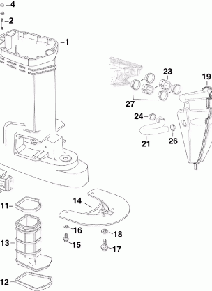 EXHAUST HOUSING & MUFFLER