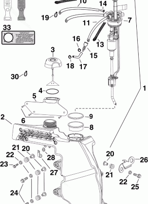 OIL TANK & PUMP