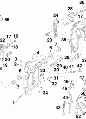 SWIVEL BRACKET (DR DE MODELS)