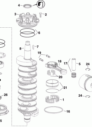 CRANKSHAFT & PISTONS