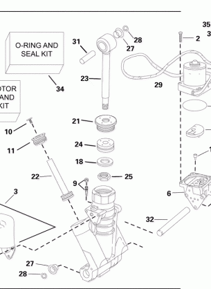 TRIM & TILT ASSEMBLY