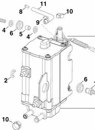 FUEL PUMP & VAPOR SEPARATOR