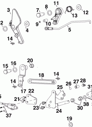 THROTTLE & SHIFT LINKAGE