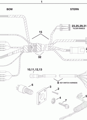 TILLER UPGRADE SystemCheck HARNESS KIT