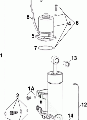 TRIM & TILT HYDRAULIC ASSEMBLY