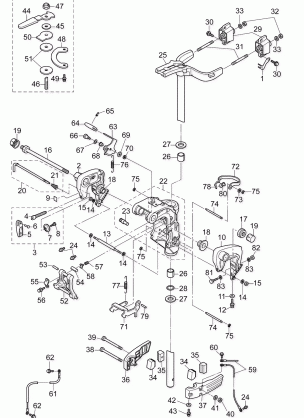 16-4_STERN & SWIVEL BRACKET (MANUAL TILT)