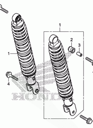 REAR SHOCK ABSORBER