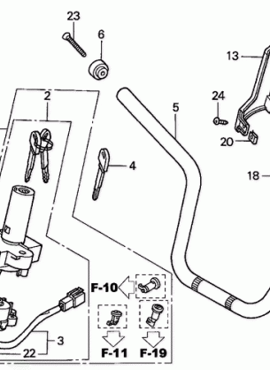 HANDLEBAR@HANDLE COVER   (NSS250 / NSS250A)