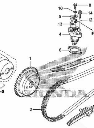 CAM CHAIN@TENSIONER