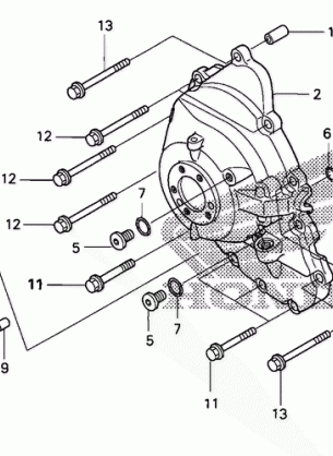 RIGHT CRANKCASE COVER