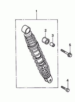 REAR SHOCK ABSORBER