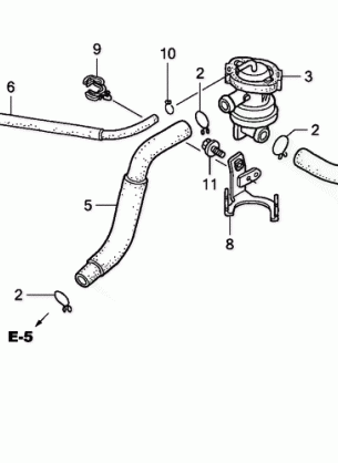 AIR INJECTION CONTROL    VALVE