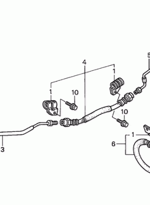 REAR BRAKE PIPE