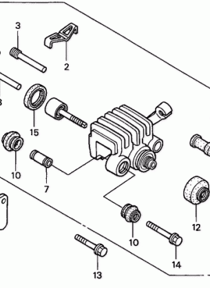 PARKING BRAKE CALIPER