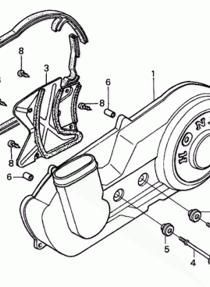 LEFT CRANKCASE COVER