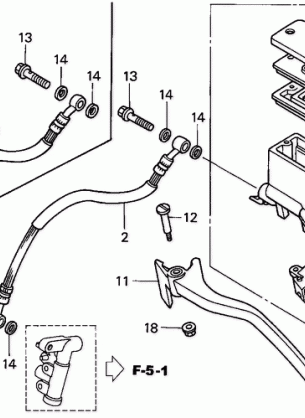 REAR BRAKE MASTER        CYLINDER