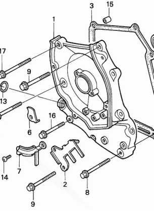 RIGHT CRANKCASE COVER