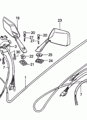 HANDLE SWITCH@CABLES     @MIRRORS