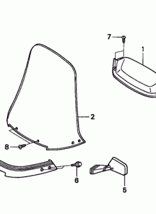 METER VISOR@WINDSCREEN