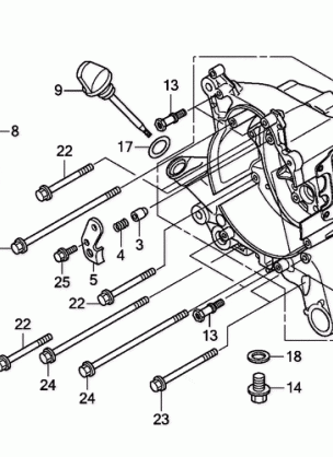 RIGHT CRANKCASE