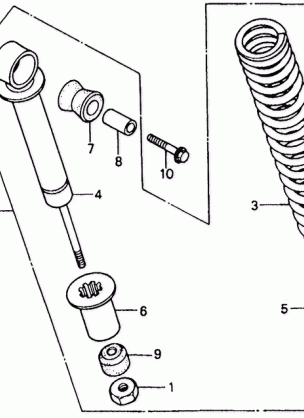 REAR SHOCK ABSORBER