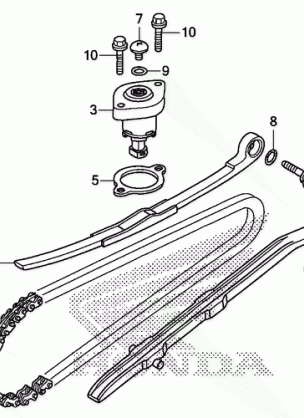 CAM CHAIN@TENSIONER