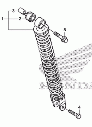 REAR SHOCK ABSORBER