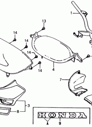 CH150 HANDLE COVER 87