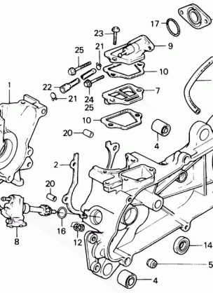 CRANKCASE@OIL PUMP