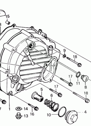 RIGHT CRANKCASE COVER