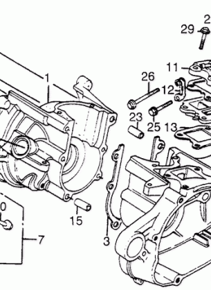 CRANKCASE@OIL PUMP