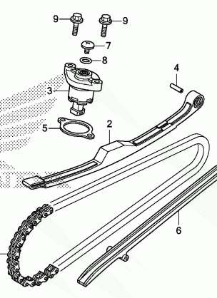 CAM CHAIN@TENSIONER