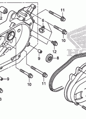 SWINGARM@LEFT SIDE COVER