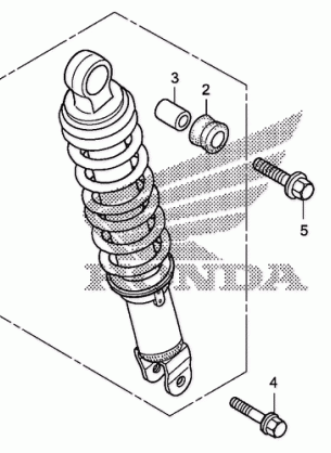 REAR SHOCK ABSORBER